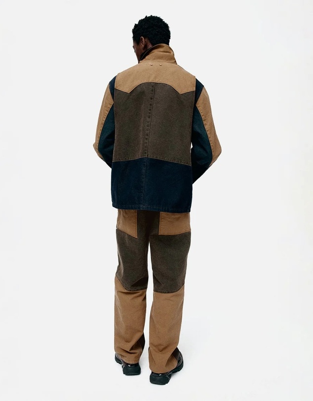 Andersson Bell - Patchwork Carpenter Wide-Leg Jeans