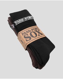 PASS~PORT - Hi Sox 3 Pack