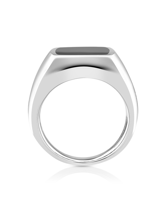 Michael Hill - Ring with Black Onyx in Sterling Silver