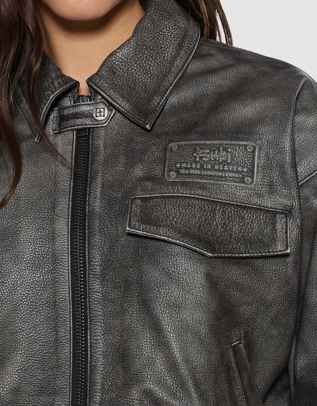 Ksubi - Highway Bomber Vintage Black