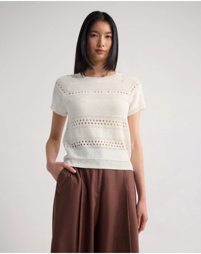 Oxford - Gaia Open Pattern Knit