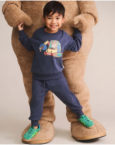 Huxbaby - Excavator Hux Sweatshirt - Babies-Teens
