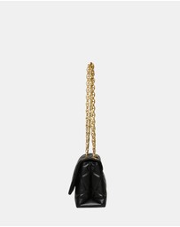 Steve Madden - BLanch Black Gold Handbag