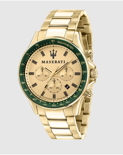 Maserati - Maserati Sfida Gold Watch