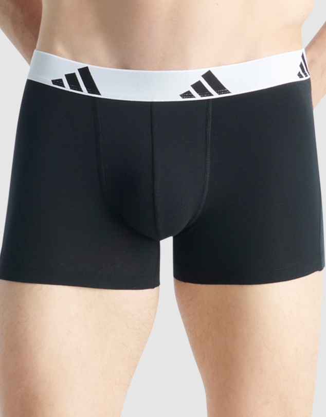 adidas Sportswear - 2 Pack Active Flex Cotton Trunk Underwear