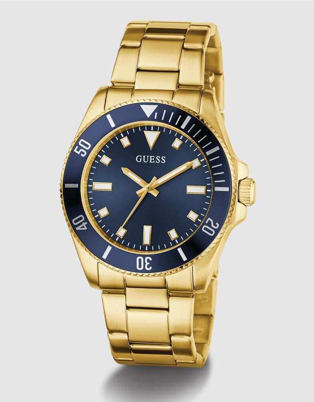 GUESS - Guess Cliff Mens Gold Tone Analogue Watch