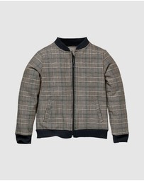 Quapi - Kobe Zip Through Bomber Jacket - Kids-Teens