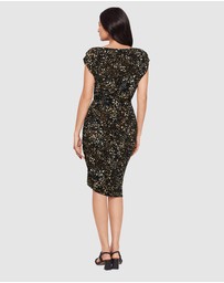 Miraclesuit Shapewear - Ikati Print Bali Blouse Top Midi Shaping Dress