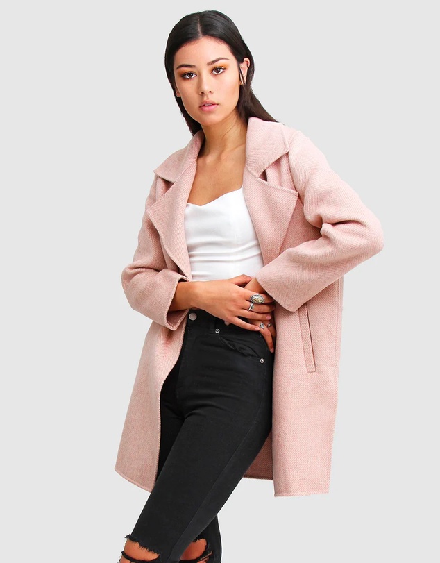 Belle & Bloom - Ex-Boyfriend Wool Blend Coat