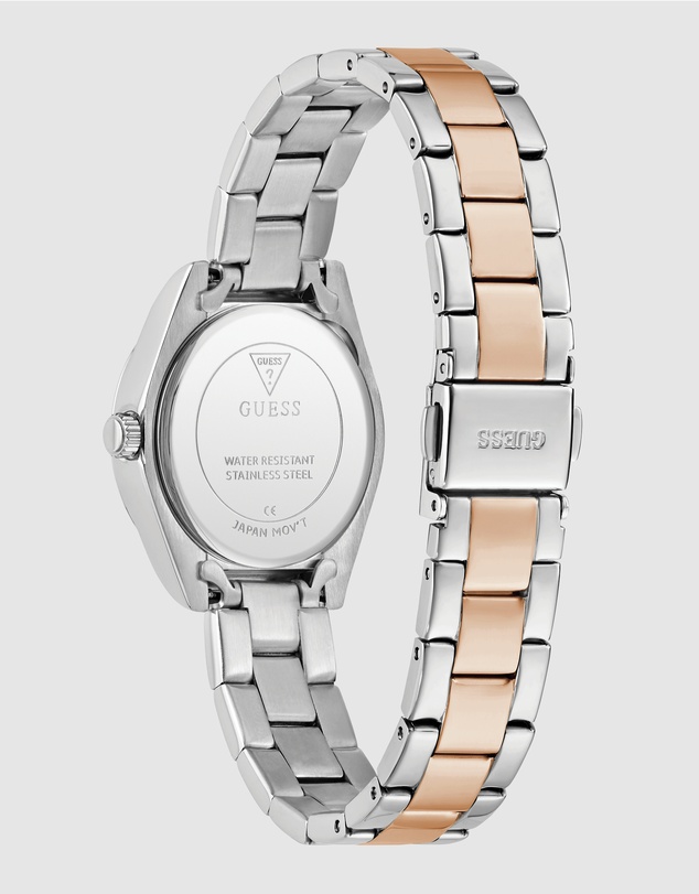 GUESS - Guess Ladies 2-Tone 30mm Analogue Watch