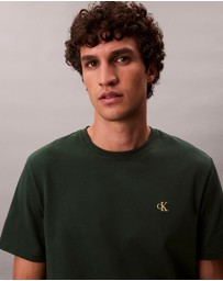 Calvin Klein Jeans - Embroidered Monogram Logo Relaxed T-Shirt
