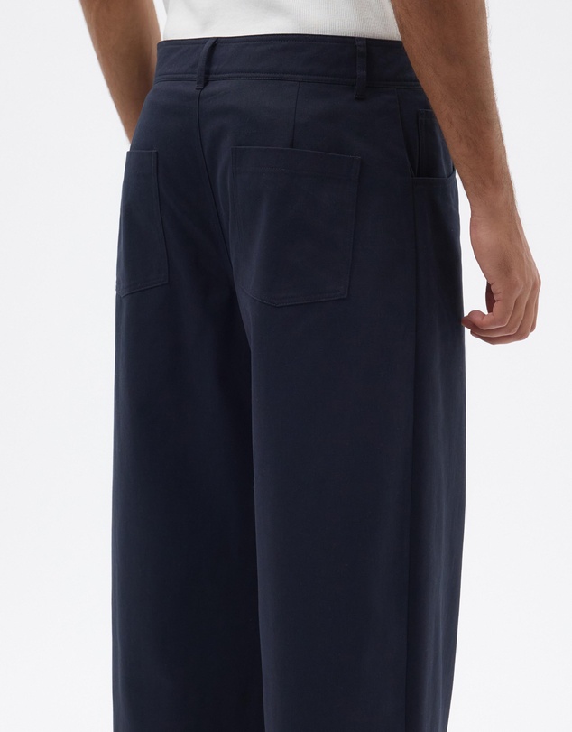 AERE - Cotton Twill Wide Trousers