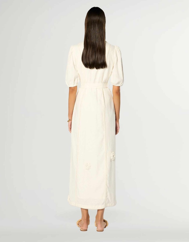 Winona - Rosalind Belted Midi Dress 