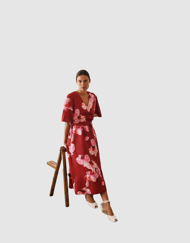 Trenery - Arden Linen Belted Dress