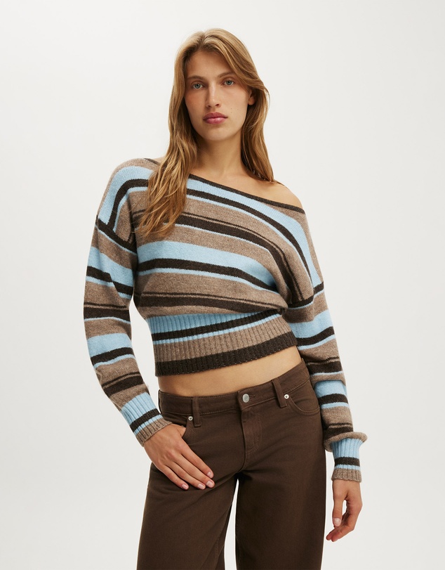 Cotton On - Softest Luxe Off Shoulder Knit