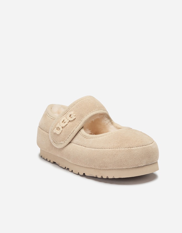Ozwear Connection Uggs - Ugg Logo Kids Mary Jane