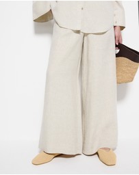 Commonry - Amara Raffia Slide