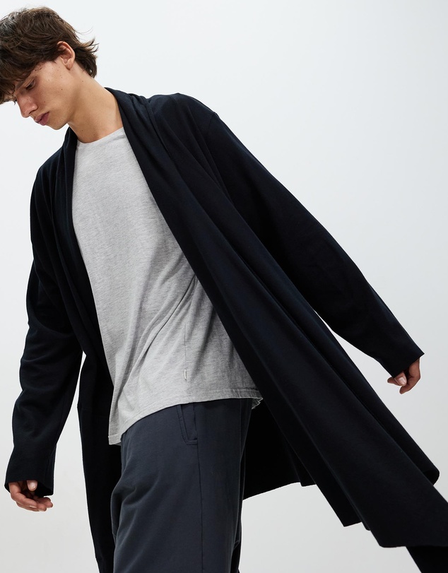 Surrounded By Ghosts - The Auricupride French Terry Wrap Cardigan