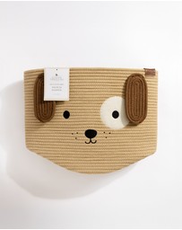 Living Textiles - Cotton Rope Animal Hampers - Puppy