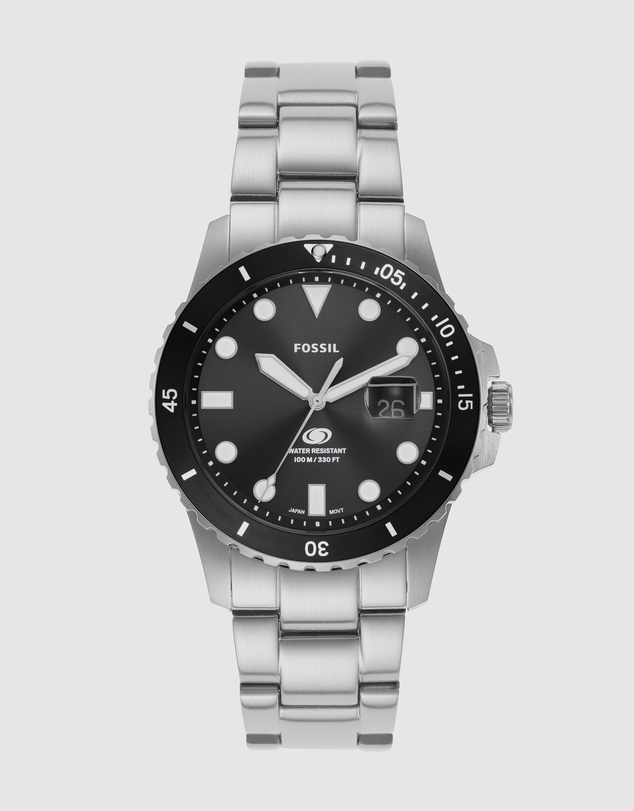 Fossil - Fossil Silver Tone Analogue Watch