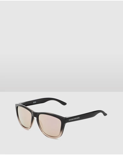 Hawkers Co - HAWKERS - Polarized Fusion Rose Gold ONE Sunglasses for Men and Women UV400