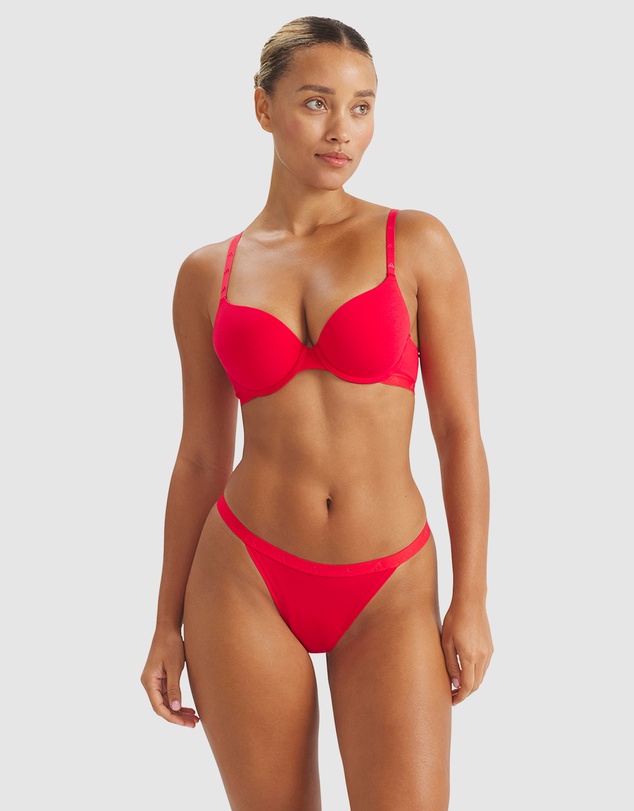 adidas Sportswear - 3 Pack Active Essentials Cotton String Bikini Brief