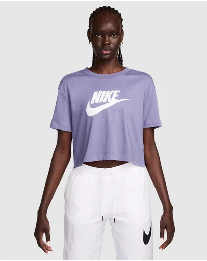 Nike - Sportswear Essential Cropped Logo T-Shirt