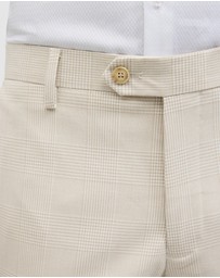 Politix - Prince Of Wales Check Tailored Suit Pant