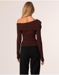 SNDYS - Alix One Shoulder Top
