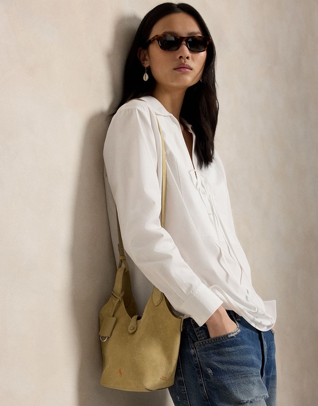 Polo Ralph Lauren - Polo Play Suede Small Tote & Crossbody