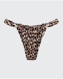 Vacay Swimwear - Rhodes Bottom Leopard