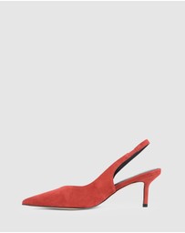 Siren - Yory Slingback Kitten Heels