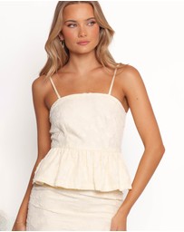 Petal & Pup - Xami Skirt Set - Pale Yellow
