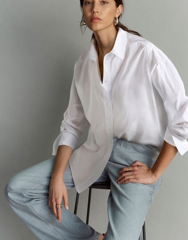NEXT - Oversized Cotton Shirt