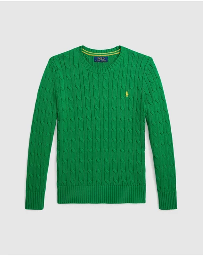 Polo Ralph Lauren - Cable-Knit Cotton Sweater - Teens