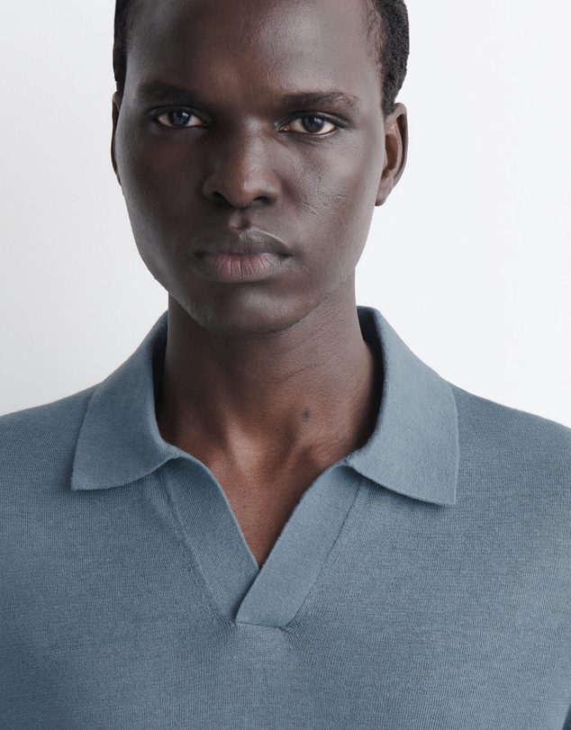 COS - Knitted Linen Polo Shirt