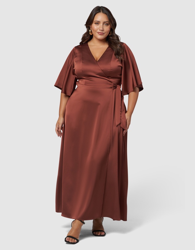 Pink Dusk by Curve Project - Glitz and Glam Maxi Dress