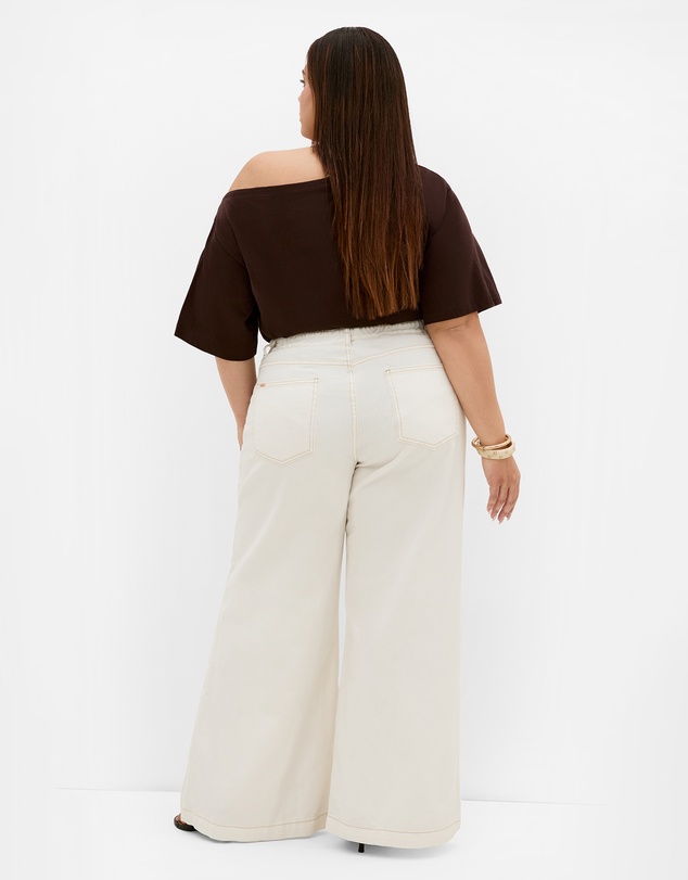 City Chic - Harley Fit Piper Palazzo Regular Jean