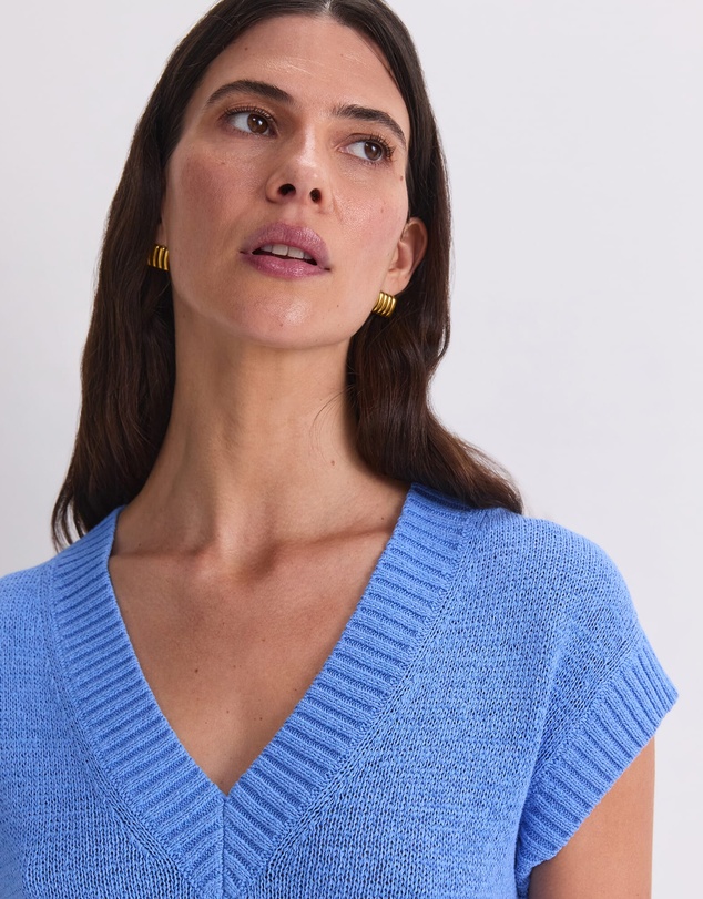 Sportscraft - Josie Tape Yarn V Neck Tank