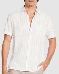 Tarocash - Artis Linen Stripe Shirt