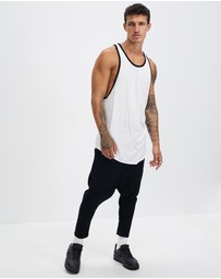 Surrounded By Ghosts - The Travertine Cotton Singlet