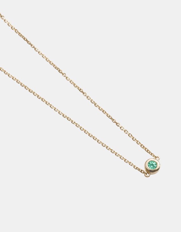 Kirstin Ash - Petite Birthstone Bracelet May Emerald