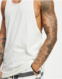 Surrounded By Ghosts - The Travertine Cotton Singlet