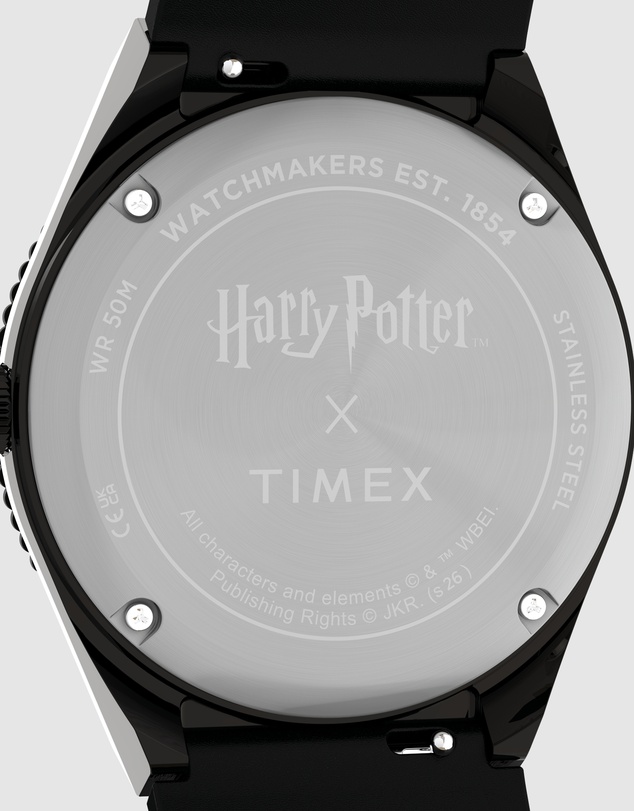 TIMEX - Harry Potter x Q Timex Time Turner Chronograph 36mm Leather Strap Watch