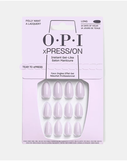 O.P.I - OPI xPRESS/ON Polly Want a Lacquer?