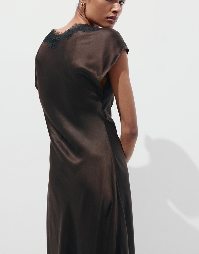 M.N.G - Merlot Dress