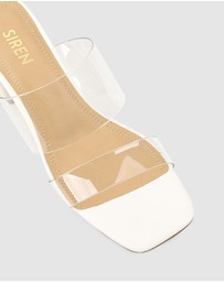 Siren - Strife Block Heel Mules