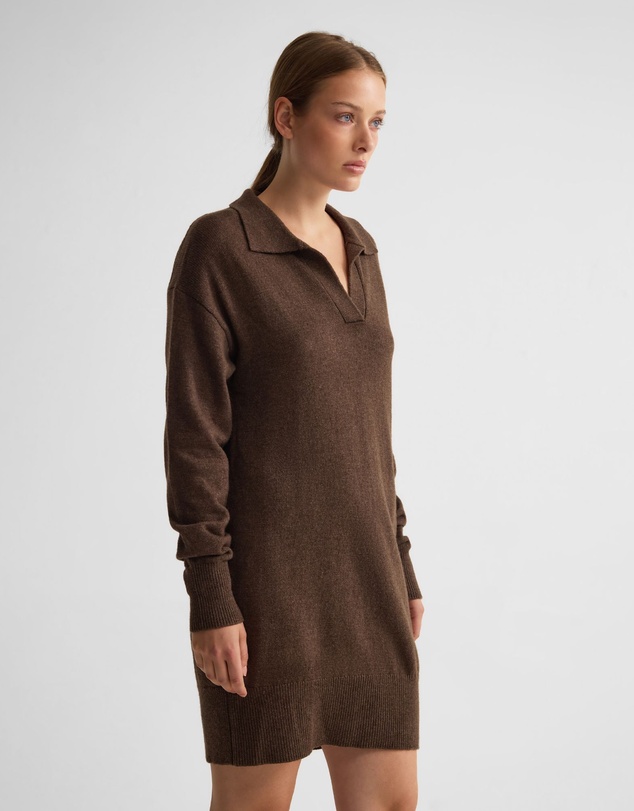Oxford - Kennedy Wool Blend Polo Dress