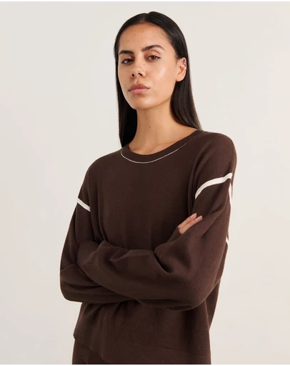 Jag - Orla Contrast Sweater