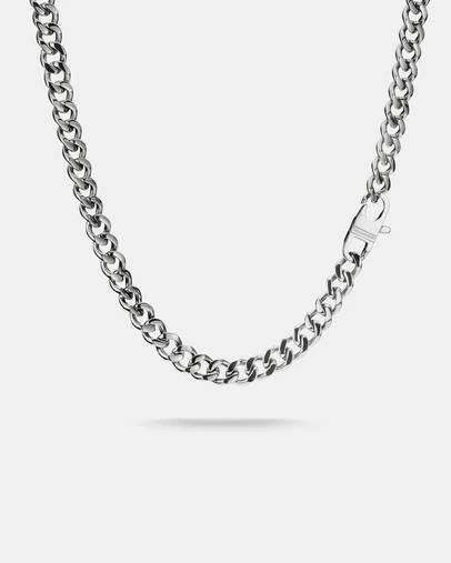 THOMAS SABO - Stainless Steel Curb Chain Necklace 9mm